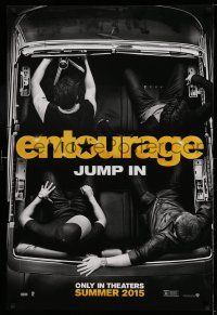 9k224 ENTOURAGE teaser DS 1sh '15 Jeremy Piven, Kevin Connelly, Liam Neeson, jump in!