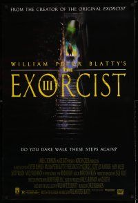 9k238 EXORCIST III 1sh '90 George C. Scott starring in William Peter Blatty sequel!