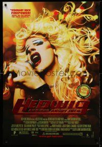 9k321 HEDWIG & THE ANGRY INCH foil DS 1sh '01 transsexual punk rocker James Cameron Mitchell