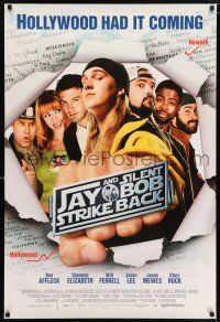 9k384 JAY & SILENT BOB STRIKE BACK 1sh '01 Kevin Smith directed, Jason Mewes & Ben Affleck!