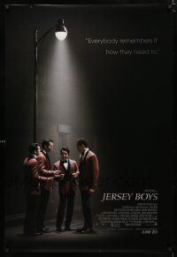 9k385 JERSEY BOYS advance DS 1sh '14 John Lloyd Young as Frankie Valli, The Four Seasons!
