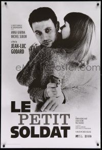 9k417 LE PETIT SOLDAT 1sh R13 Jean-Luc Godard directed, Michael Subor, Anna Karina!
