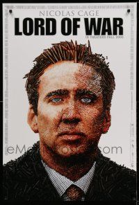 9k440 LORD OF WAR advance 1sh '05 wild bullet mosaic of arms dealer Nicolas Cage!