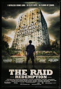 9k579 RAID: REDEMPTION DS 1sh '11 Iko Uwais, Joe Taslim, Donny Alamsyah, 30 floors of chaos!