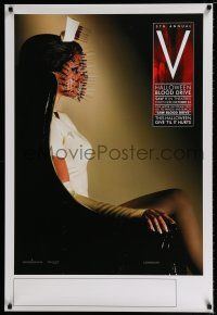 9k619 SAW V 1sh '08 Tobin Bell, Halloween blood drive, ghastly profile image of sexy nurse!