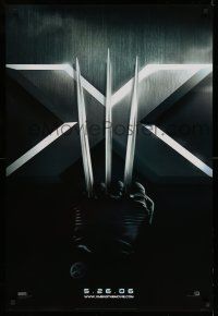 9k843 X-MEN: THE LAST STAND style A teaser 1sh '06 Hugh Jackman, Patrick Stewart, Marvel Comics!