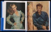 9m028 LOT OF 2 FAN SCRAPBOOKS OF MOVIE STARS OF THE 1940s '40s wonderful full-page images!