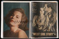 9m034 LOT OF 1 FAN SCRAPBOOK OF 45 NATALIE WOOD MAGAZINE ARTICLES '38-81 great images!