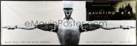 9m246 LOT OF 2 HORROR/SCI-FI VINYL BANNERS '90s-00s great images from I Robot & The Haunting!