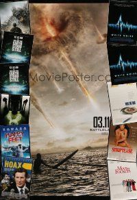 9m435 LOT OF 12 UNFOLDED MOSTLY DOUBLE-SIDED MOSTLY 27x40 ONE-SHEETS '00s-10s cool movie images!