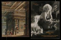 9m106 LOT OF 2 AUCTION CATALOGS '90s-10s glamour photography with Jean Harlow & more!