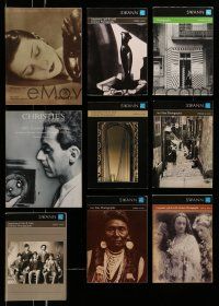 9m092 LOT OF 9 PHOTOGRAPHY AUCTION CATALOGS '90s-00s great images of fine photographs!