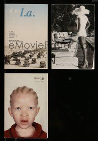 9m046 LOT OF 3 PHOTO L.A. SOFTCOVER BOOKS '00s-10s international photographic exposition!
