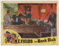 9r564 BANK DICK LC #5 R49 Grady Sutton & police help W.C. Fields from car at film's climax!