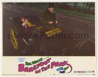 9r565 BAREFOOT IN THE PARK LC #6 '67 sexy Jane Fonda & Robert Redford taking a carriage ride!