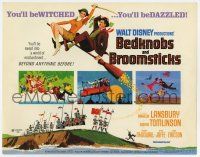 9r031 BEDKNOBS & BROOMSTICKS TC '71 Walt Disney, Angela Lansbury, great fantasy cartoon art!