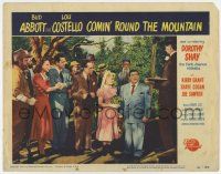 9r620 COMIN' ROUND THE MOUNTAIN LC #6 '51 Bud Abbott watches Lou Costello getting married!