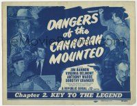 9r090 DANGERS OF THE CANADIAN MOUNTED chapter 2 TC '48 Republic serial, Key to the Legend!