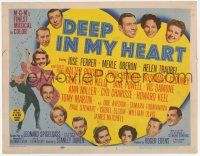 9r095 DEEP IN MY HEART TC '54 MGM's finest all-star musical, Jose Ferrer, Merle Oberon & more!