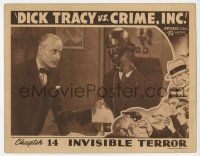 9r643 DICK TRACY VS. CRIME INC. chapter 14 LC '41 great image of bad guy Lucifer, Republic serial!