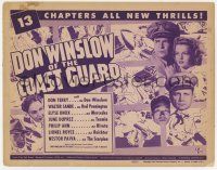9r105 DON WINSLOW OF THE COAST GUARD TC '43 Terry fights the Japanese during World War II, serial!