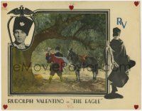 9r664 EAGLE LC '25 masked avenger Ruldolph Valentino carrying Vilma Banky by horse in forest!