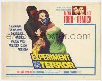 9r120 EXPERIMENT IN TERROR TC '62 Glenn Ford, Lee Remick, more tension than the heart can bear!