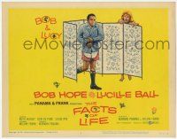 9r122 FACTS OF LIFE TC '61 Bob Hope in his underwear & Lucille Ball undressed behind screen!