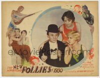 9r681 FOX MOVIETONE FOLLIES OF 1930 LC '30 close up of wacky El Brendel in tuxedo w/2 sexy ladies!