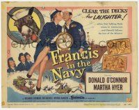 9r136 FRANCIS IN THE NAVY TC '55 sailor Donald O'Connor & Martha Hyer + talking mule!