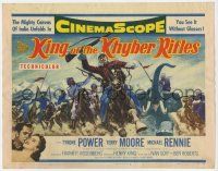 9r200 KING OF THE KHYBER RIFLES TC '54 British soldier Tyrone Power, Terry Moore, Michael Rennie
