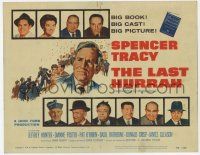 9r207 LAST HURRAH TC '58 directed by John Ford, art of Spencer Tracy, portraits of 10 cast members