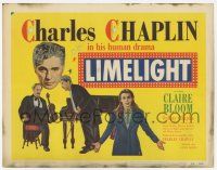 9r220 LIMELIGHT TC '52 aging Charlie Chaplin & pretty young Claire Bloom!