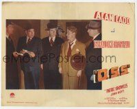 9r828 O.S.S. LC '46 Alan Ladd w/ Patrick McVey, James Westerfield and other detectives.