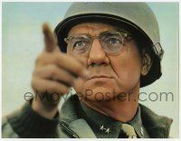 9r844 PATTON 11x14 still '70 close-up of Karl Malden as General Omar Bradley!