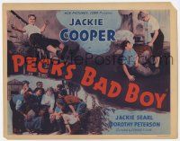 9r301 PECK'S BAD BOY TC R38 great images of juvenile delinquent Jackie Cooper & Jackie Searl!