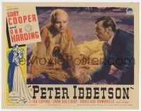 9r854 PETER IBBETSON LC '35 Gary Cooper holds Ann Harding's hand as she sits on the ground!