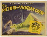 9r307 PICTURE OF DORIAN GRAY TC '45 art of eternally youthful Hurd Hatfield & pretty Donna Reed!