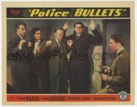 9r860 POLICE BULLETS LC '42 John Archer w/ guns on Tristram Coffin, Milburn Stone, Hymer & Gleason!