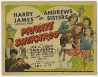 9r314 PRIVATE BUCKAROO TC '42 the Andrews Sisters performing with Harry James & His Music Makers!