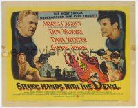 9r376 SHAKE HANDS WITH THE DEVIL TC '59 James Cagney, Don Murray, Dana Wynter, Glynis Johns!