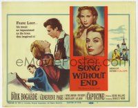9r408 SONG WITHOUT END TC '60 Dirk Bogarde as Franz Liszt, sexy Genevieve Page, Capucine!