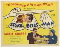9r416 STORK BITES MAN TC '47 Jackie Cooper & Meg Randall have a baby, delivered of course by bird!