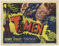 9r481 T-MEN TC '48 Anthony Mann film noir, goverment stops counterfeiting ring!