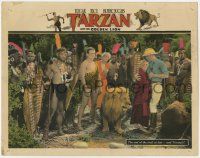 9r925 TARZAN & THE GOLDEN LION LC '27 Pierce rescues niece & becomes a god to natives, ultra rare!