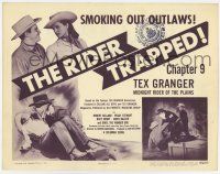 9r450 TEX GRANGER chapter 9 TC '47 Columbia serial, The Rider Trapped, smoking out outlaws!