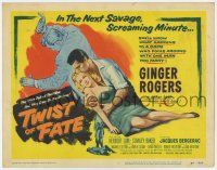 9r508 TWIST OF FATE TC '54 sexy bad girl Ginger Rogers fools around with one man too many!