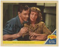 9r957 UP GOES MAISIE LC #3 '46 George Murphy will get a stone for Ann Sothern's engagement ring!