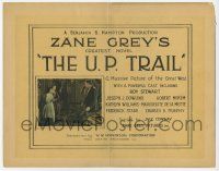 9r512 U.P. TRAIL TC '20 Zane Grey's story about saving a girl & loving her, but she is kidnapped