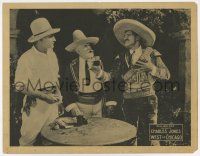 9r973 WEST OF CHICAGO LC '22 cowboy Buck Jones shares drinks with two Mexican gentlemen!